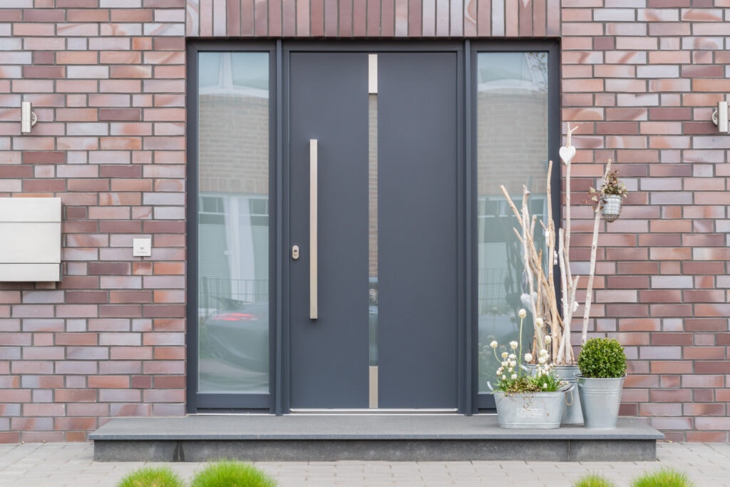 secure your home front door