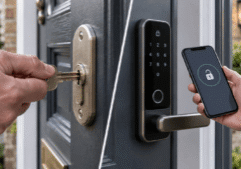 Smart locks in Great Notley compared with traditional door locks